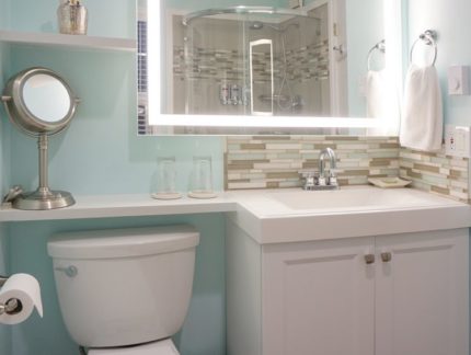Lake Crescent bathroom vanity
