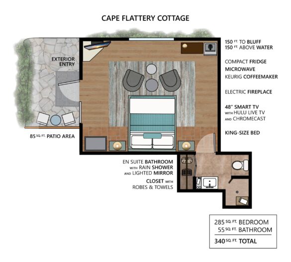 Cape Flattery Floor Plan