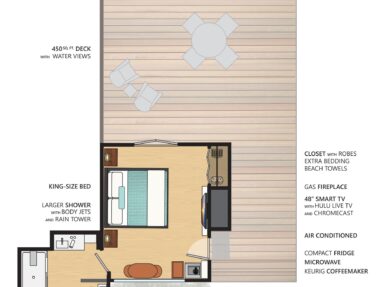 Lake Crescent Suite Floor Plan