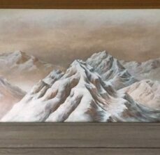 A new mural in our Hurricane Ridge Suite.